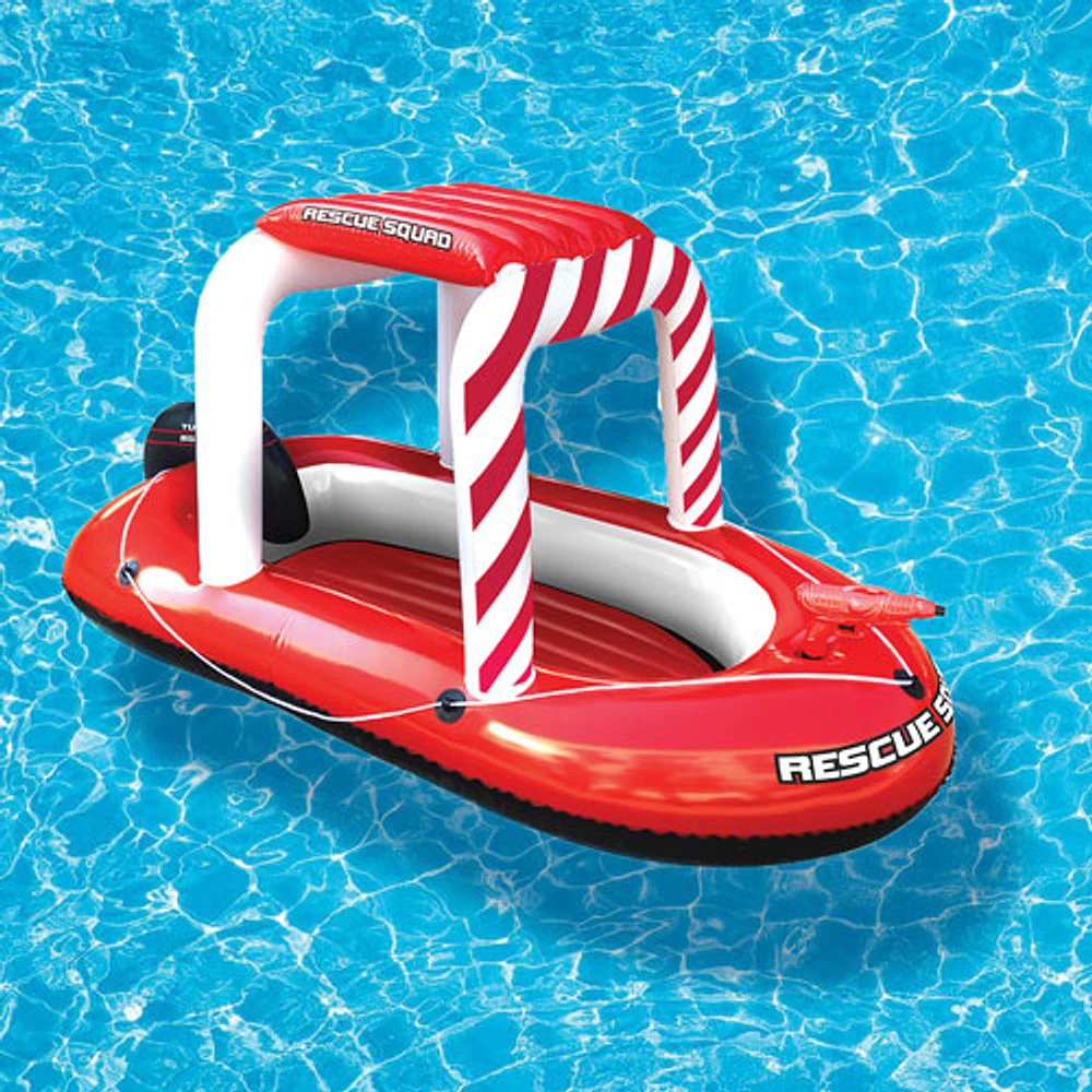 Blue Wave Sports Rescue Squad Inflatable Pool Boat