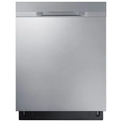 Samsung 24" 48dB Tall Tub Built-In Dishwasher with Stainless Steel Tub (DW80K5050US) - Stainless Steel