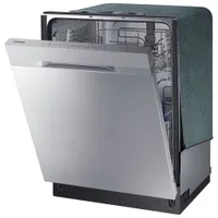Samsung 24" 48dB Tall Tub Built-In Dishwasher with Stainless Steel Tub (DW80K5050US) - Stainless Steel