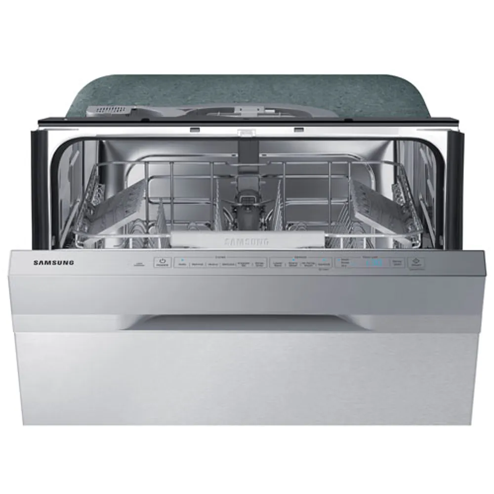 Samsung 24" 48dB Tall Tub Built-In Dishwasher with Stainless Steel Tub (DW80K5050US) - Stainless Steel