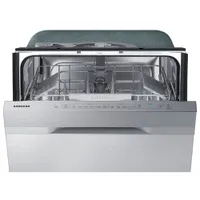 Samsung 24" 48dB Tall Tub Built-In Dishwasher with Stainless Steel Tub (DW80K5050US) - Stainless Steel