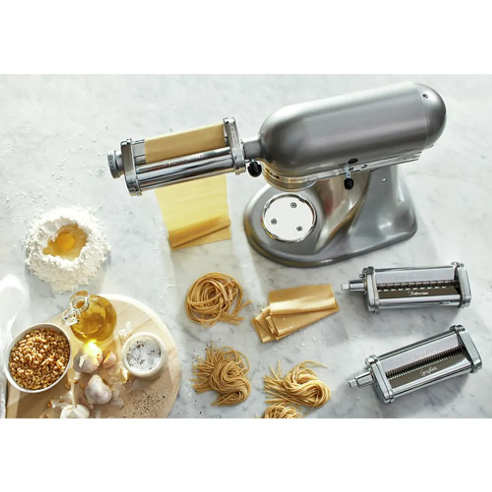 Kenome Pasta Roller Attachments Set for All KitchenAid Stand Mixer