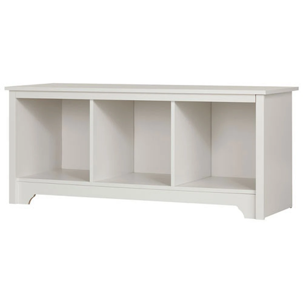 Vito Transitional 3-Shelf Storage Bench