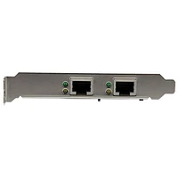 Carte réseau à 2 ports PCI-E Gigabit 10/100/1000 de StarTech