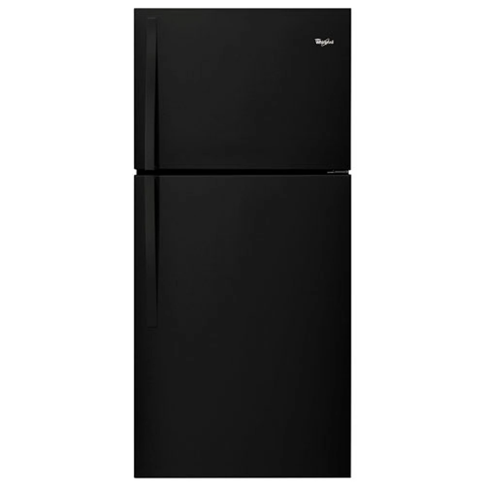 Whirlpool 30" 19.2 Cu. Ft. Top Freezer Refrigerator (WRT519SZDB) - Black