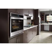 Whirlpool 30" 19.2 Cu. Ft. Top Freezer Refrigerator (WRT519SZDM) - Monochromatic Stainless Steel