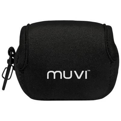 Sac en néoprène pour caméra MUVI K de Veho (VCC-A049-KCB) - Petit - Noir