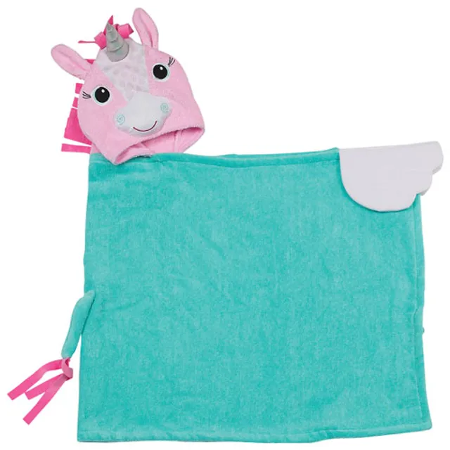 Zoocchini Hooded Bath Towel (Allie The Alicorn)
