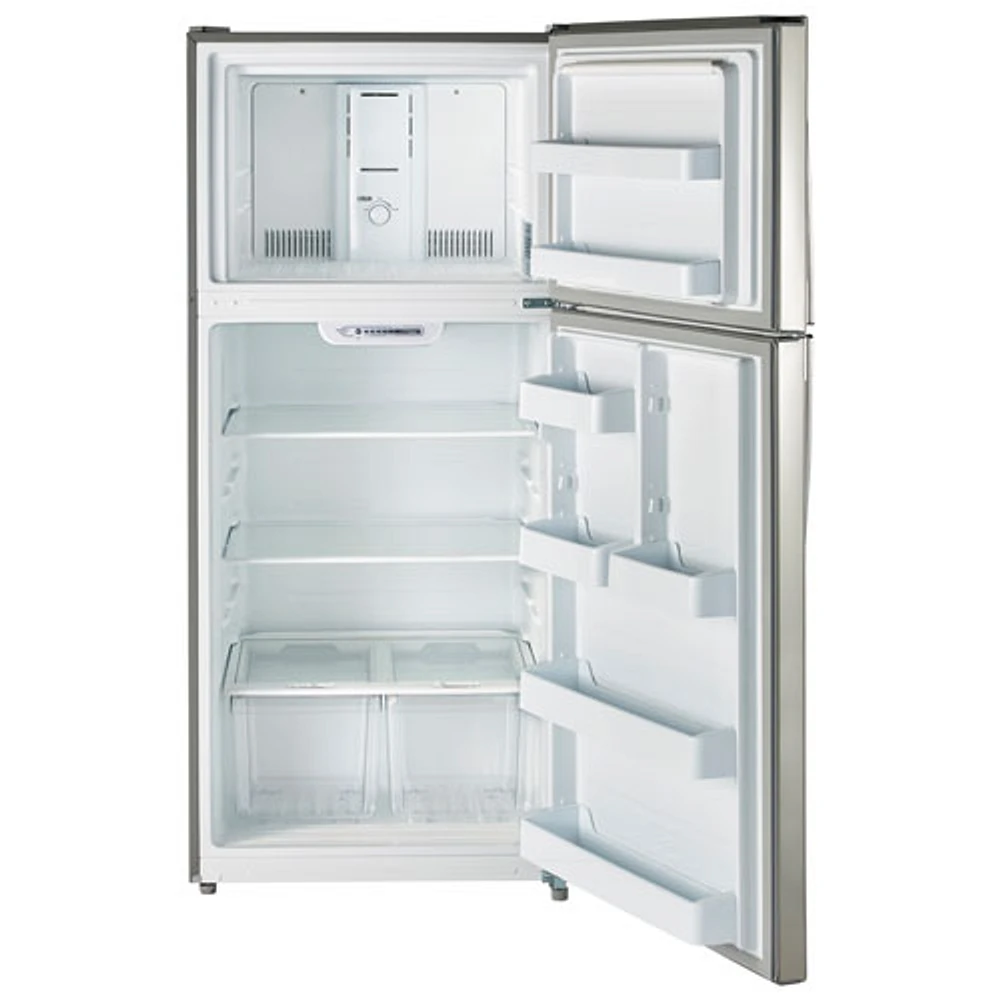 GE 30" 18 Cu. Ft. Top Freezer Refrigerator (MTE18GSKSS) - Stainless Steel