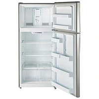 GE 30" 18 Cu. Ft. Top Freezer Refrigerator (MTE18GSKSS) - Stainless Steel