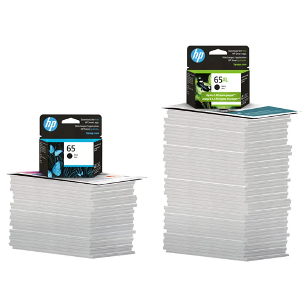 HP 65 Colour/Black Ink Cartridge 2 Pack