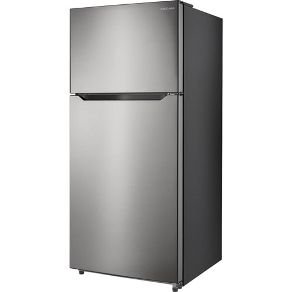 Insignia 30" 18 Cu. Ft. Top Freezer Refrigerator (NS-RTM18SS7) - Stainless Steel - Only at Best Buy