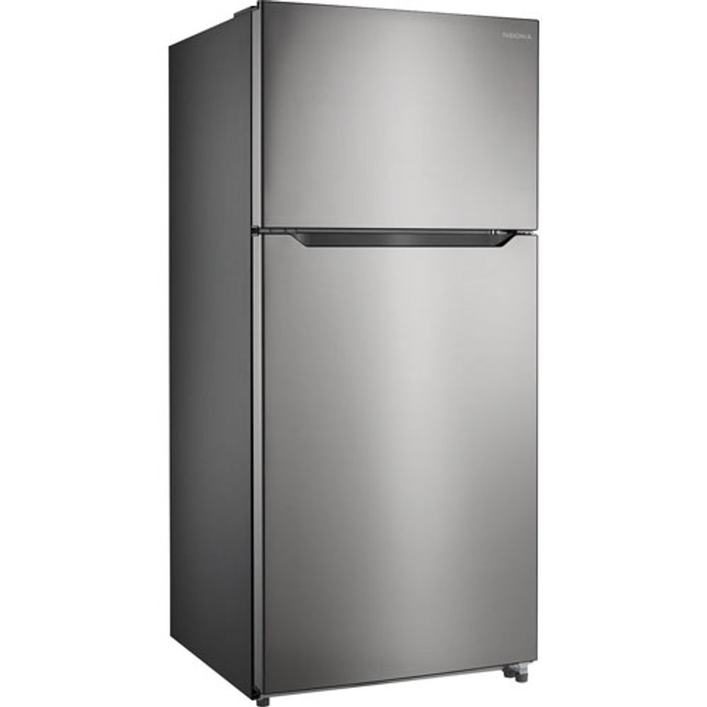 Insignia 30" 18 Cu. Ft. Top Freezer Refrigerator (NS-RTM18SS7) - Stainless Steel - Only at Best Buy