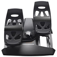 Thrustmaster TFRP Flight Rudder Pedals for PS4/PC - Black