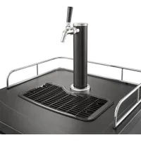 Insignia 1-Tap Kegerator (NS-BK1TSS6) - Silver/Black - Only at Best Buy