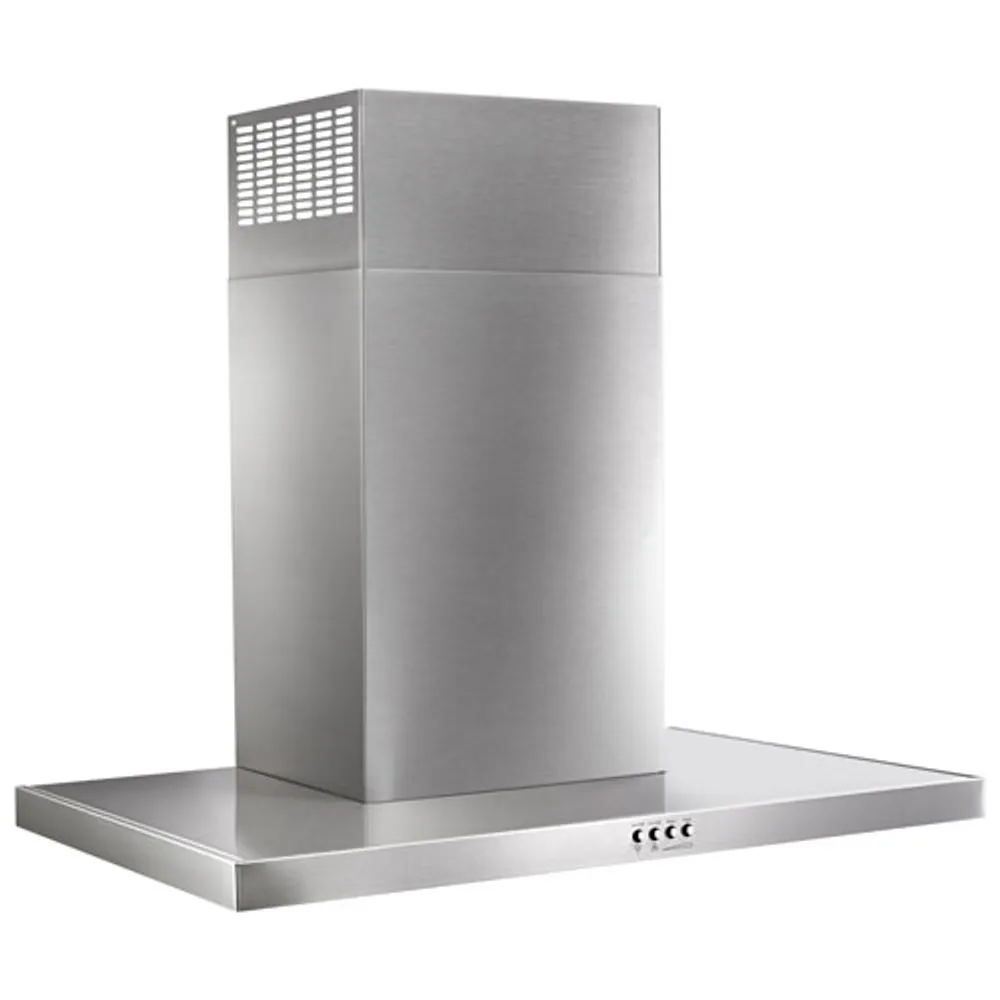 Whirlpool 30" Convertible Flat Wall Mount Range Hood (WVW57UC0FS) - Stainless Steel