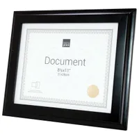 Kiera Grace Oxford 8.5" x 11" Document Frame - 12 Pack - Black