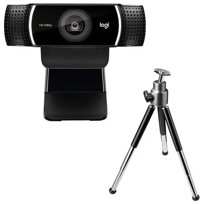 Logitech C922 Pro Stream 1080p HD Streaming & Gaming Webcam