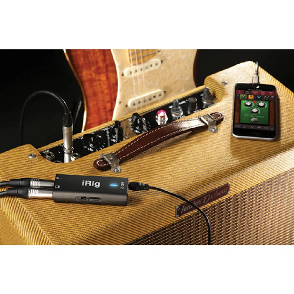 IK Multimedia iRig HD 2 Digital Guitar Interface Adapter
