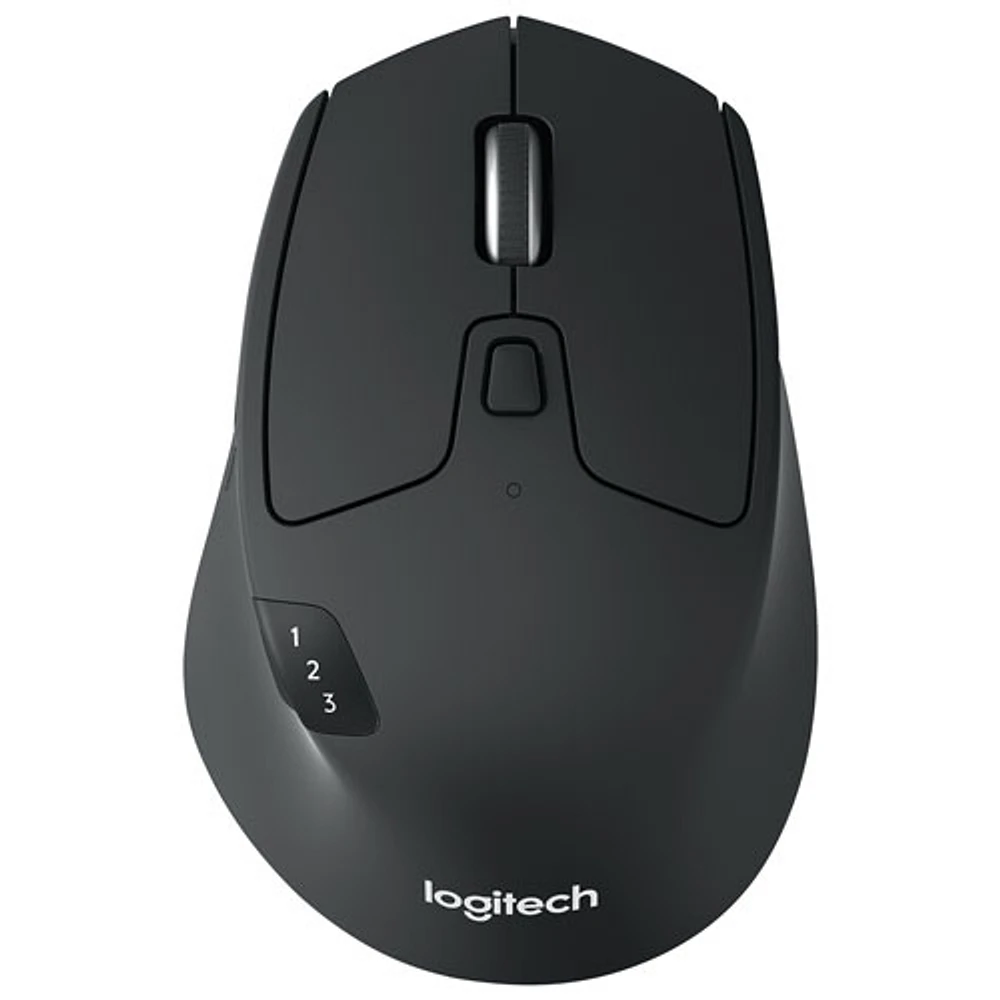 Logitech M720 Triathlon Wireless Optical Mouse - Black