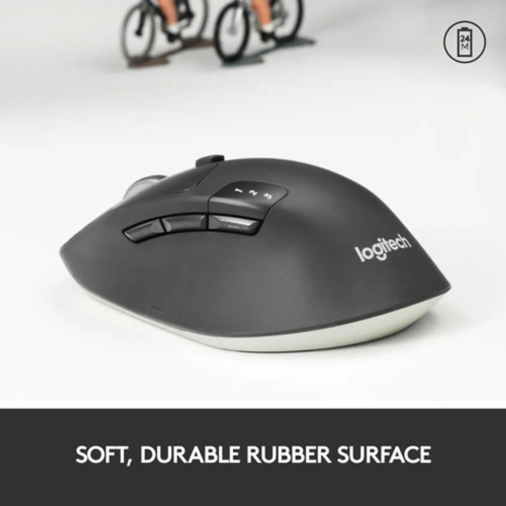 Souris optique sans fil M720 Triathlon de Logitech - Noir