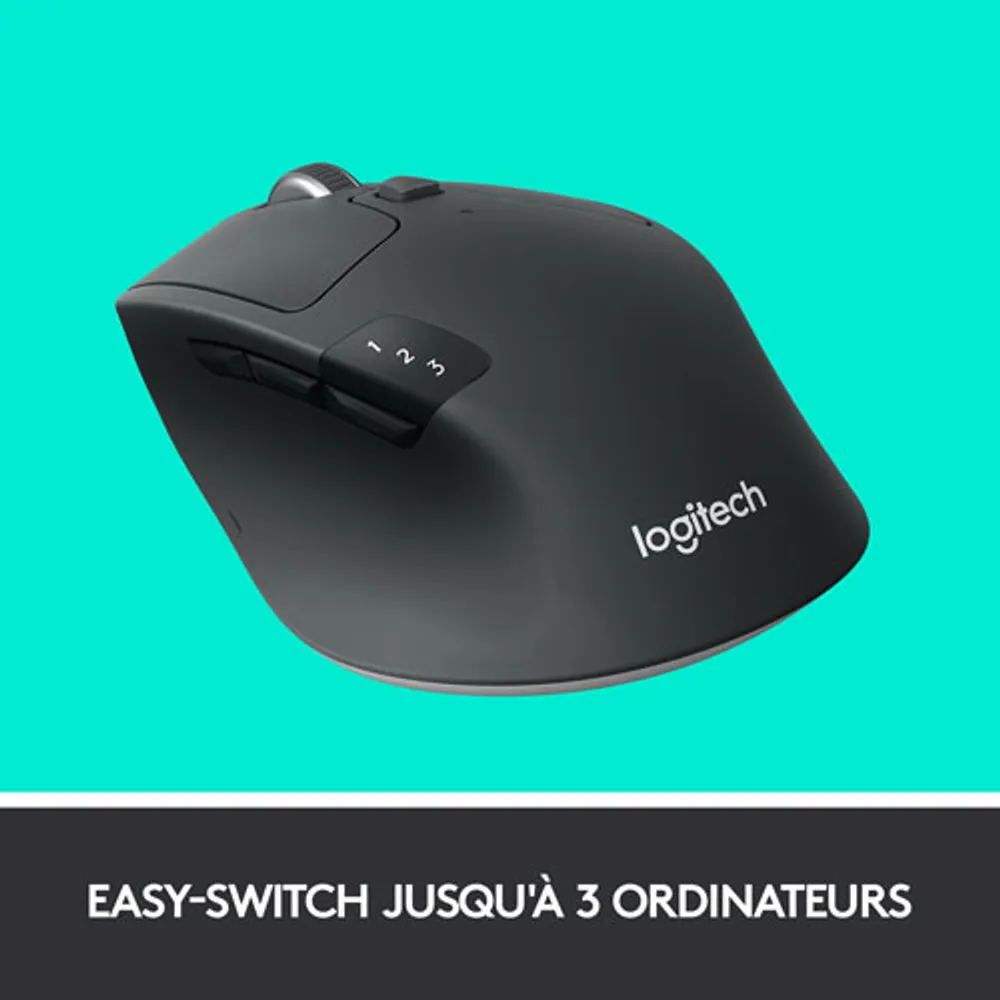 Souris optique sans fil M720 Triathlon de Logitech - Noir