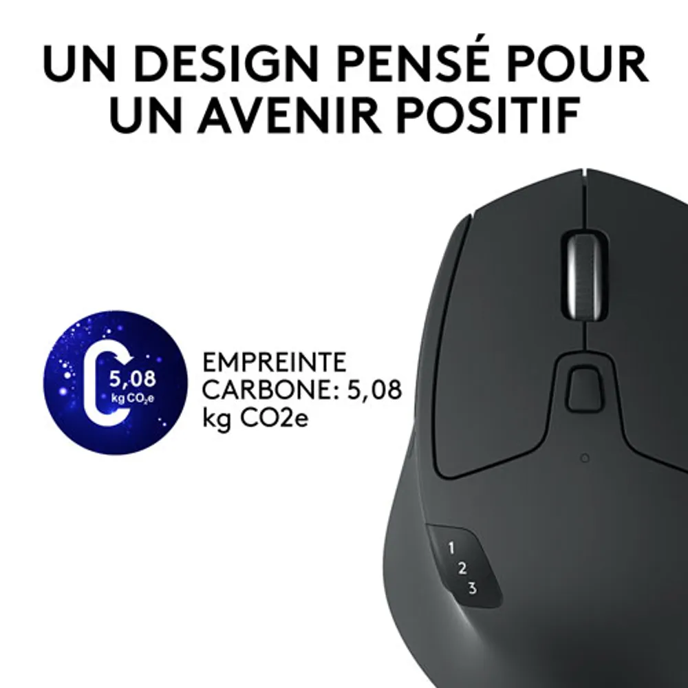 Souris optique sans fil M720 Triathlon de Logitech - Noir