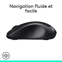 Souris optique sans fil M310 de Logitech - Noir