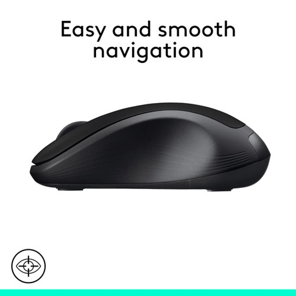 Souris optique sans fil M310 de Logitech - Noir