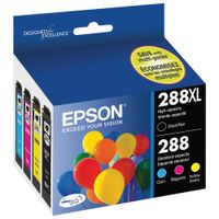 Epson CMYK Ink (T288XL-BCS) - 4 Pack