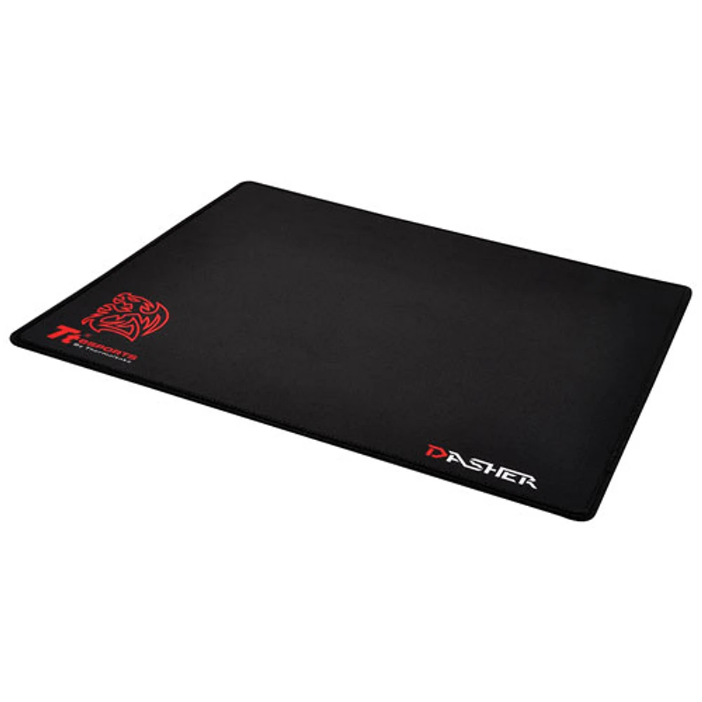 Tapis de souris de jeu Dasher Medium de Tt eSports (MP-DSH-BLKSMS-04)