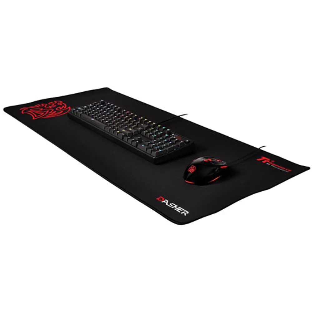 TT eSports Dasher Extended Gaming Mouse Pad (MP-DSH-BLKSXS-04)