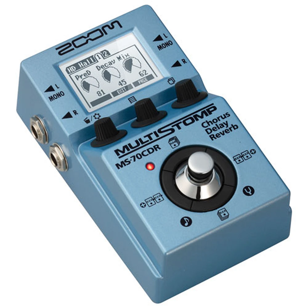 Zoom MS-70CDR MultiStomp Guitar Pedal