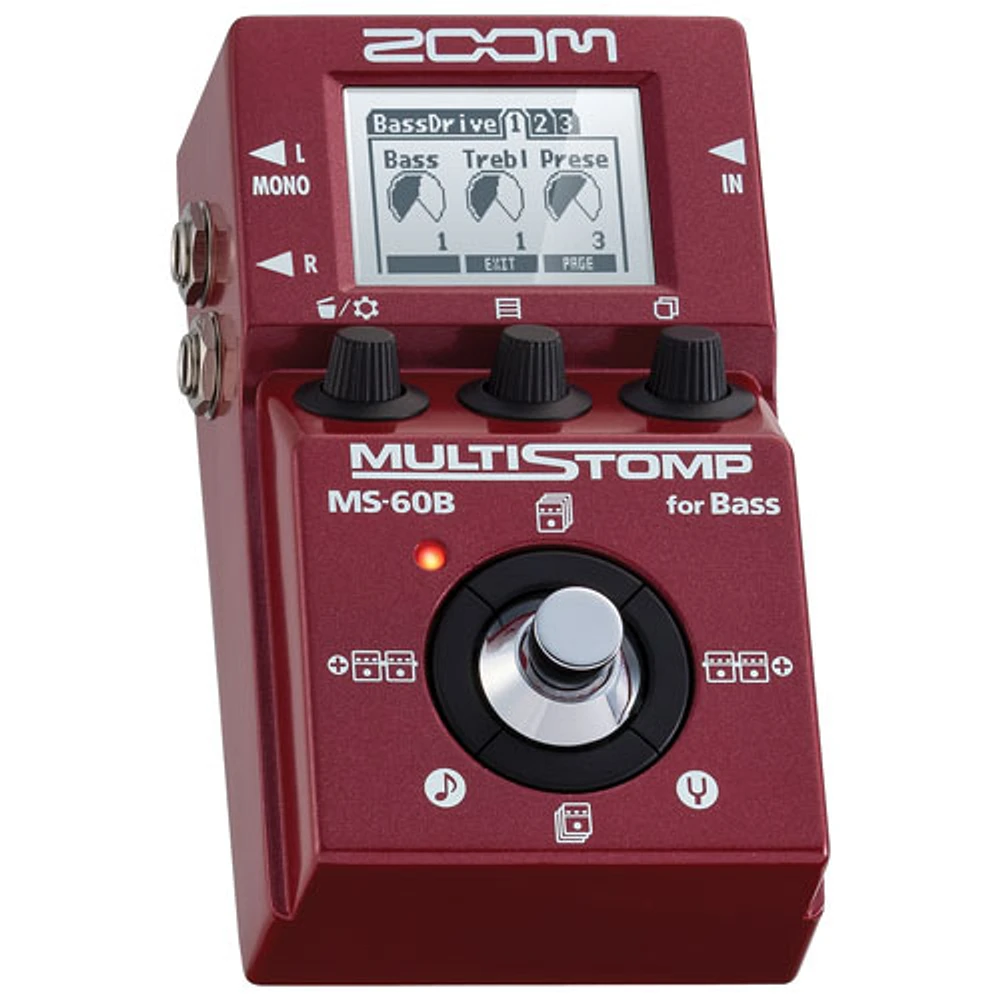 Zoom MS-60B MultiStomp Bass Pedal