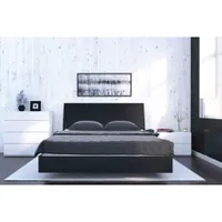 Contemporary Platform Bed Frame - Queen