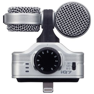 Zoom iQ7 Mid-Side Stereo Microphone for iPhone