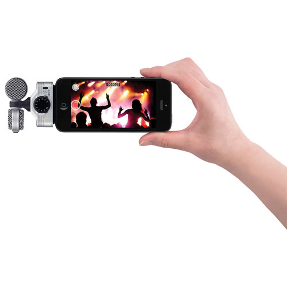 Zoom iQ7 Mid-Side Stereo Microphone for iPhone