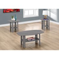 Contemporary 3-Piece Table Set