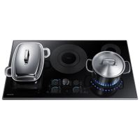 Samsung 36" 4-Element Induction Cooktop (NZ36K7880UG/AA) - Black Stainless Steel