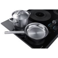 Samsung 36" 4-Element Induction Cooktop (NZ36K7880UG/AA) - Black Stainless Steel