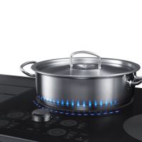 Samsung 36" 4-Element Induction Cooktop (NZ36K7880UG/AA) - Black Stainless Steel