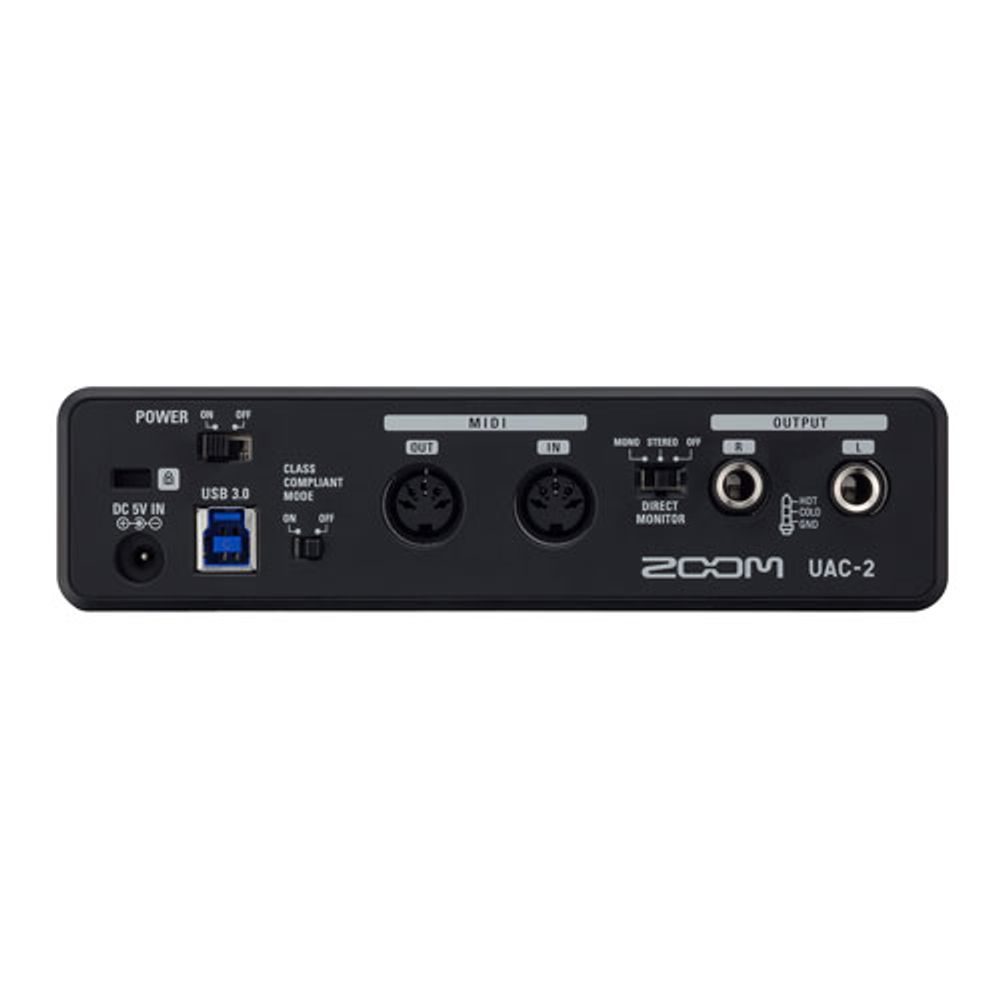 Zoom UAC-2 USB 3.0 SuperSpeed Audio Interface - English