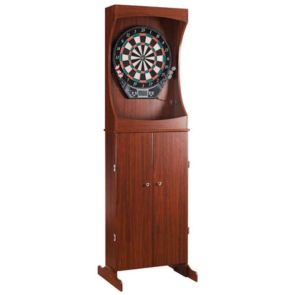 Armoire avec jeu de fléchettes électronique de 15 po Outlaw de Hathaway