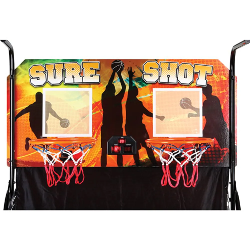 Hathaway Sure Shot 81" Electronic Dual Indoor Basketball (BG2233)