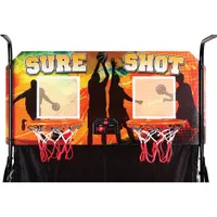 Hathaway Sure Shot 81" Electronic Dual Indoor Basketball (BG2233)