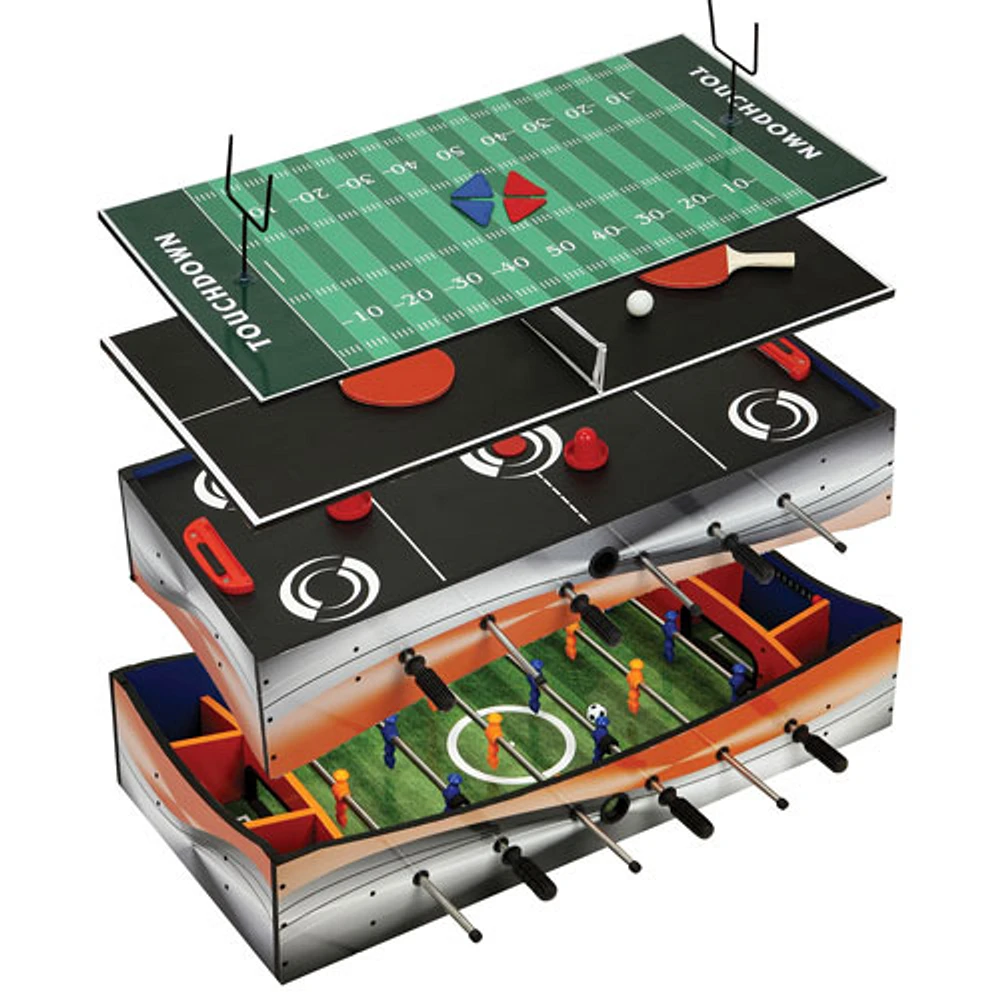 Table multi-jeux 4-en-1 de 40 po Revolver de Hathaway (BG1143M)