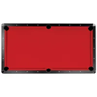 Feutre de 90 x 48 po Saturn II de Hathaway pour table de billard (BG253RD) - Rouge