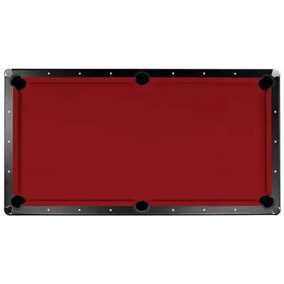 Hathaway Saturn II 100" x 50" Billiard Felt (BG263BR) - Burgundy