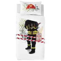 Gouchee Design Fireman 2-Piece Cotton Duvet Cover Set - Single