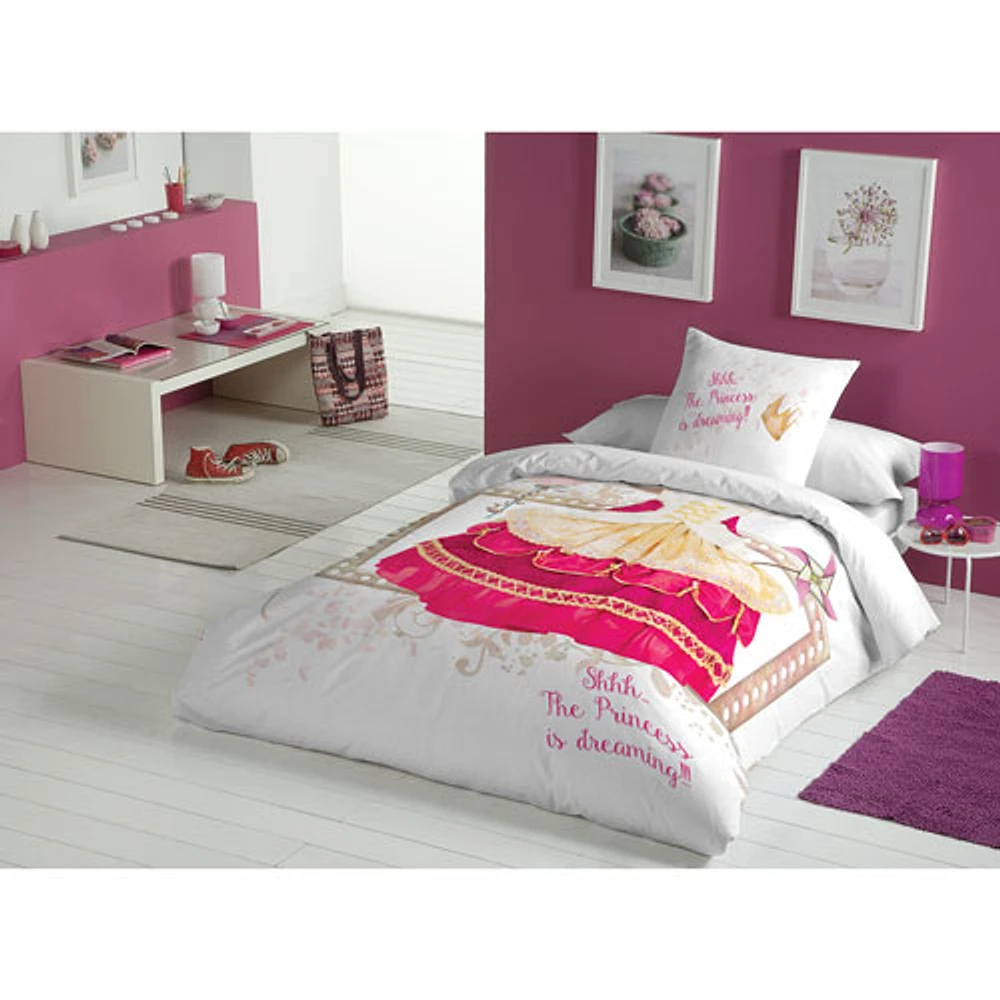 Gouchee Design Princess 2-Piece Cotton Duvet Cover Set - Single